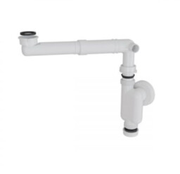 Oltens Jens syfon umywalkowy teleskopowy do umywalki biały