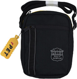 Caterpillar Peoria City Bag 84068-12, saszetka unisex czarna