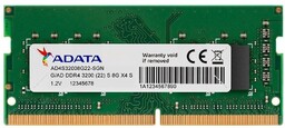 ADATA 8GB [1x8GB 3200MHz DDR4 CL22 SODIMM]