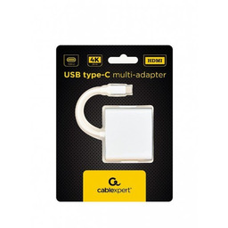 Gembird Adapter USB typ C srebrny USB C,