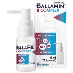 Ballamin B Complex Witaminy z grupy B spray,