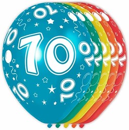 Folat - Balony na 70 urodziny - 5