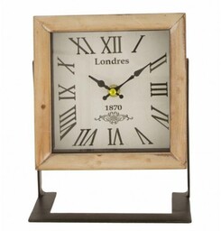 Zegar Stołowy Belldeco Retro Kwadrat 1