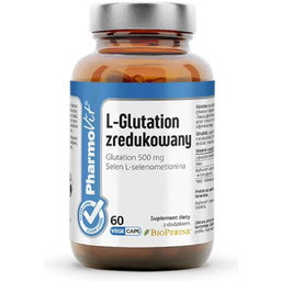 L-GLUTATION Zredukowany Bezglutenowy 60 KapsuŁek - Pharmovit (clean