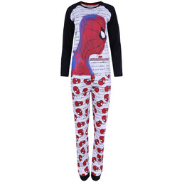 Marvel Comics Spider-Man Piżama szaro-czarna, chłopięca 5-6 lat