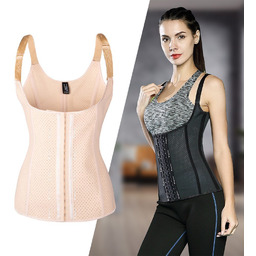 Gorset fitness na ramiączkach stabilizująco wyszczuplający inSPORTline Cors