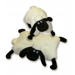 Poduszka Składana Baranek Owieczka Czarne Nogi Maskotka Wielkanoc