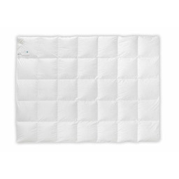 Kołdra puchowa 70% 200x200 Basic+ całoroczna 1800g biała
