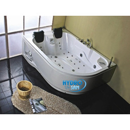 Wanna z hydromasażem asymetryczna Carmen 631 P 180x120