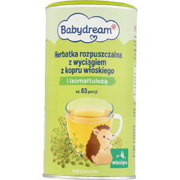 BABYDREAM HERBATKA ROZPUSZCZALNA Z KOPRU 190 G