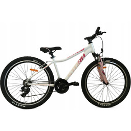 Rower STORM QUEEN 26 2VBR biały/róż 15