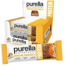 PURELLA Baton proteinowy Superfoods Waniliowa straciatella (15 x