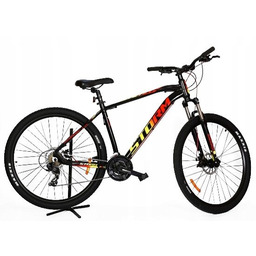 Rower STORM SHARK 29 1.0 MAN czarny/czerwony/żółty 19