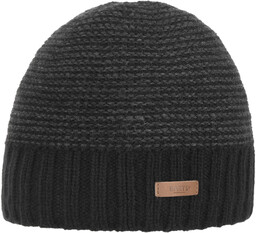 David Beanie by Barts, czarny, One Size