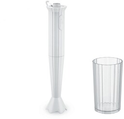 Blender ręczny Plissé biały - Alessi