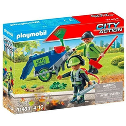 Zestaw z figurkami City Action 71434 Zespół sprzatający