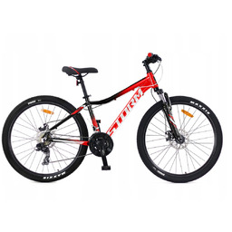 Rower STORM RACER 26 2D czerwony/czarny 17