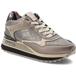 Anekke Brązowe Sneakersy Modne Obuwie Damskie Premium