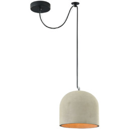Maytoni Lampa wisząca loft do salonu szara