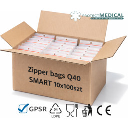 Woreczki strunowe 220x280 SMART Q40/1000szt