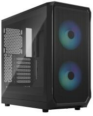 Fractal Design Focus 2 RGB Clear Tint Czarny