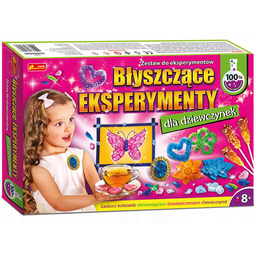 Błyszczące eksperymenty dla dziewczynek Ranok-Creative zabawka