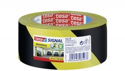 Taśma ostrzegawcza BHP Tesa Signal Universal żółto-czarna, długość