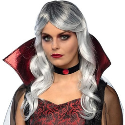Boland - 85610 - Peruka Vampire Lady, szare,