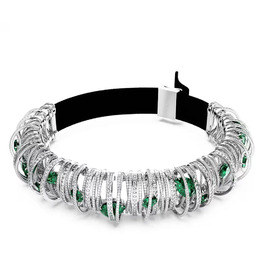 Biżuteria SWAROVSKI 5676060. Naszyjnik, Kolor szary. Kobieta.