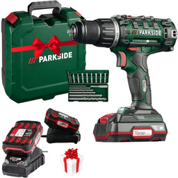 Wiertarko-wkrętarka Parkside 2Ah Akumulator i 2,4A Ładowarka
