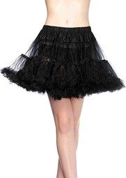 LEG AVENUE Damski *Best Basic* Kost me, czarny,