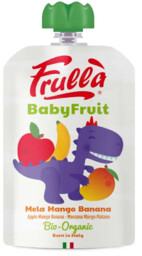 Frulla Mus jabłko mango banan bez dodatku cukru