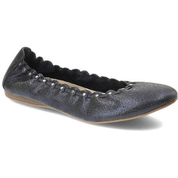 Granatowe Baleriny Tamaris Wygodne Skórzane Buty
