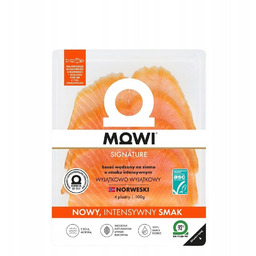 Łosoś intensywny plastry 100 g