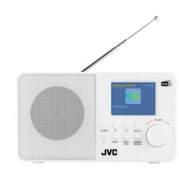 Radio Jvc RA-E611W Biały