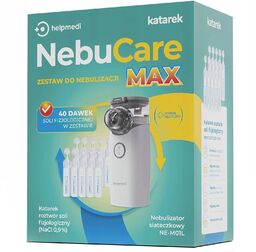 NebuCare Max, zestaw do nebulizacji niemowląt i dzieci,