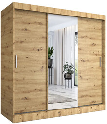 Elior Szafa przesuwna dąb artisan 200 cm -