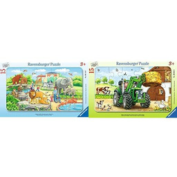 Ravensburger Puzzle Puzzle, Wielokolorowy, 15 Elementów & Ravensburger