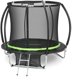 Trampolina ogrodowa Premium z siatką wewnętrzną 244 cm