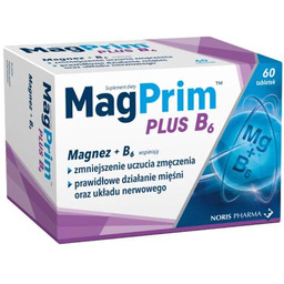 MAGPRIM Plus B6, 60 tabletek powlekanych