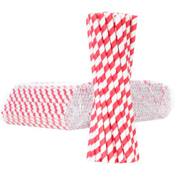Słomki papierowe Bio ekologiczne Paper Straws grube 8