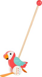 small foot 10475 pchająca papuga zwierzęca "Lori" wykonana