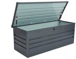 Metalowa skrzynia ogrodowa Filadelfia 550l StoreBoss antracyt