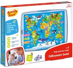 SMILY PLAY Zabawka interaktywna Odkrywam świat Moja pierwsza