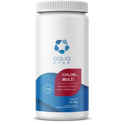 AQUASTAR Chlor do basenu Chlortix Multi 1 kg