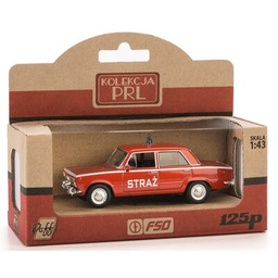DAFFI Samochód Kolekcja PRL Fiat 125P Straż B-247