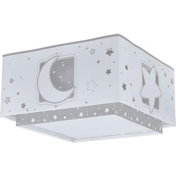 Dziecięca lampa sufitowa Dalber Moonlight Moon and Grey