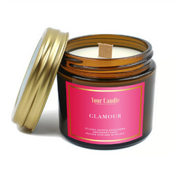Your Candle Świeca sojowa z drewnianym knotem glamour
