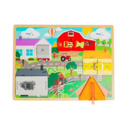 Tablica manipulacyjna dla dzieci Bigjigs Toys 35044