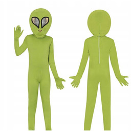 Strój Kosmita Alien Zielony Obcy Kosmity Obcego Ufo